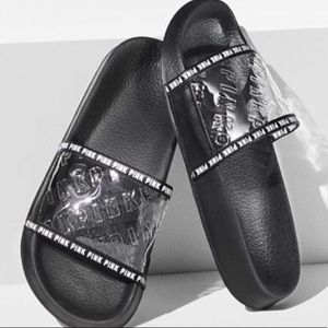 NWT PINK Slides